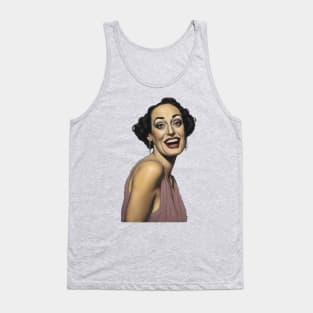 Joan Crawford painting. Tank Top